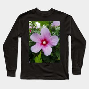 Pink Flower Long Sleeve T-Shirt